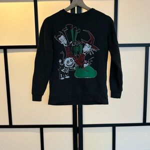Disney Nightmare Before Christmas kids pullover sweatshirt. Size medium
